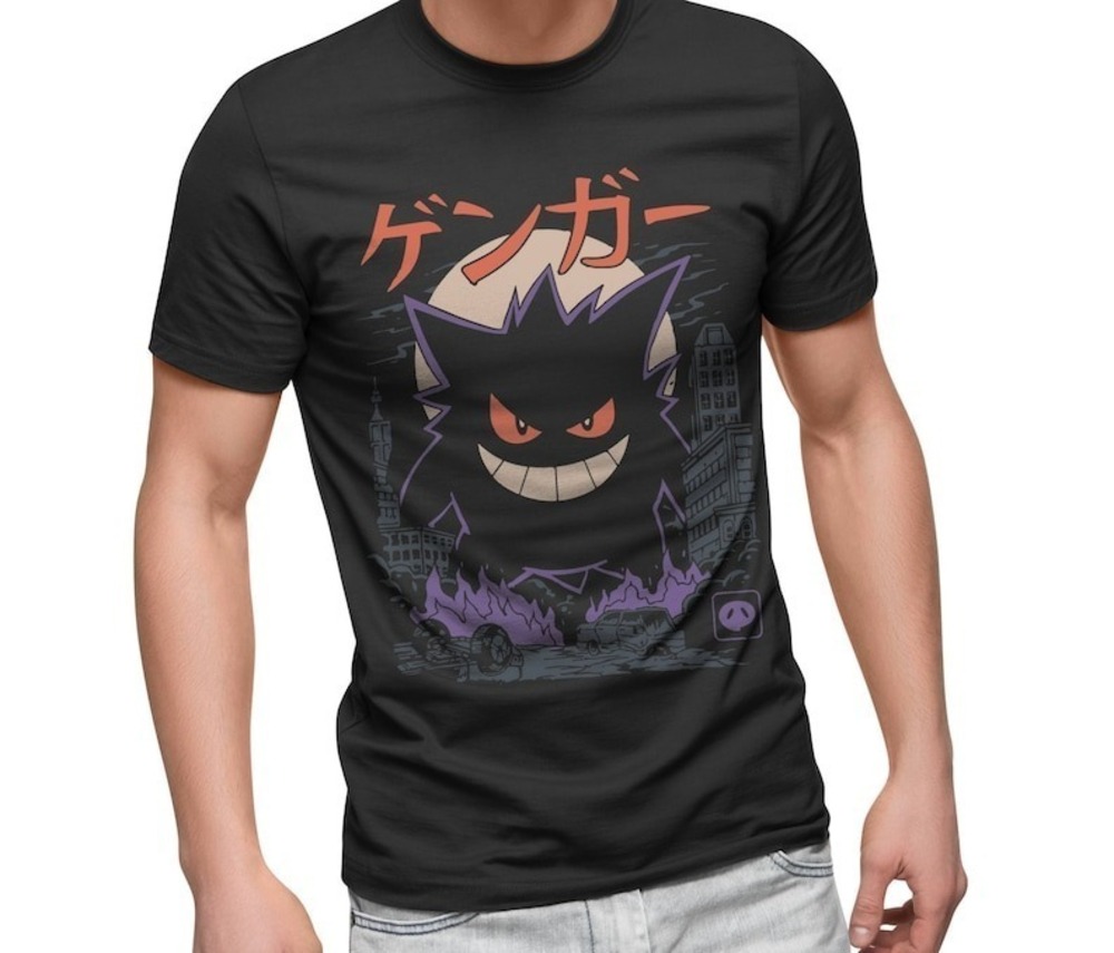 Dark Ghost T-Shirt Kaiju Japanese Monster